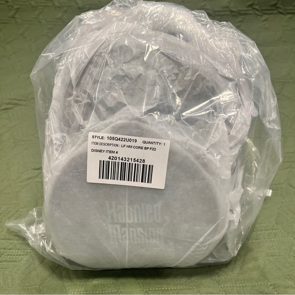 Disney Glow-In-The-Dark Haunted Mansion Loungefly Backpack - Picture 10 of 12